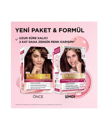 L'Oreal Paris L'Or al Paris Excellence Creme 4.15 Fascinating Coffee Hair Dye - Buy Online on GoSupps.com