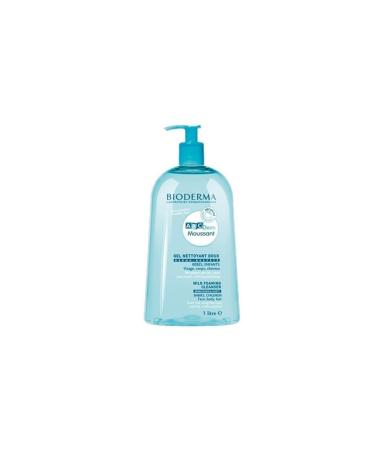 Bioderma Abcderm Foaming Cleanser 1lt - Body Wash Gel for Babies and Children