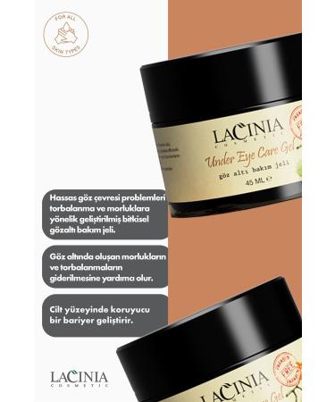 Lacinia Under Eye Care Gel 45 ml - Buy Online on GoSupps.com