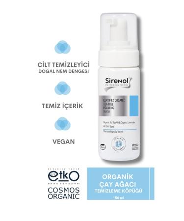 Sirenol Organic Tea Tree Cleansing Foam