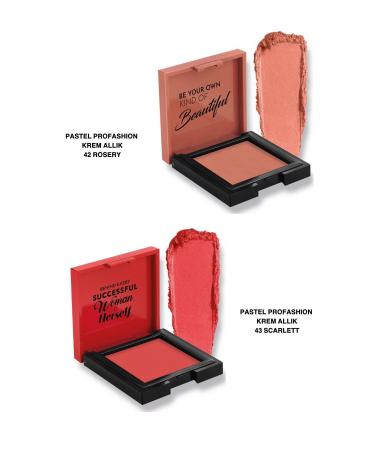 Pastel Profashion Cream Blush 42 Rosery Cream Blush 43 Scarlett Set of Two with Advantageous Price - Buy Online on GoSupps.com