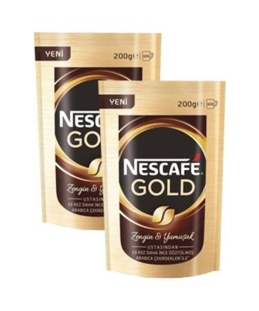 Nescafe Gold Instant Coffee Economic Package 2 X 200 gr