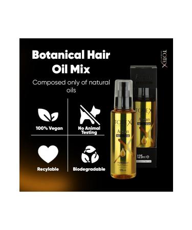 TOTEX Hair Repair Oil & Serum Duo Offer | Damaged Hair Care | Hair Shine | Argan 125 ml - Buy Online on GoSupps.com