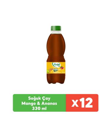 Pinar Iced Tea Mango & Pineapple 330 ml x 12 Pieces