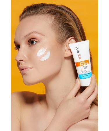 New Well RICH SPF+ HIGH PROTECTION FACE SUN CREAM 50 ML - Buy Online on GoSupps.com