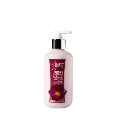 Happy Body Peony Flavored Nourishing Body Lotion 250ml - Buy Online on GoSupps.com