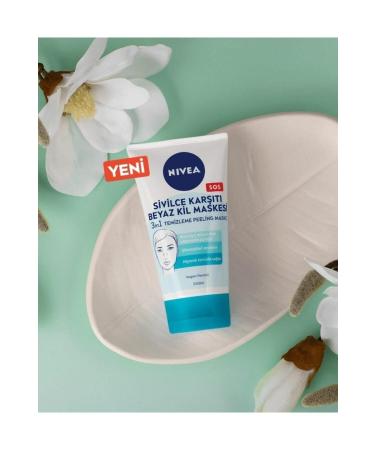 NIVEA Anti-Acne and Blackhead White Clay Mask 150 ml - Buy Online on GoSupps.com