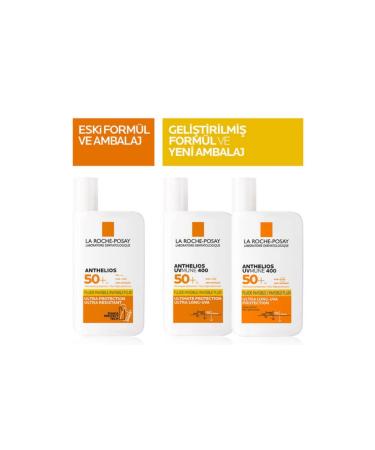 La Roche Posay Anthelios UVmune Fluid Moisturizing Protective Sun Cream SF50+ 50 ml - Carest Cosmetic - Buy Online on GoSupps.com