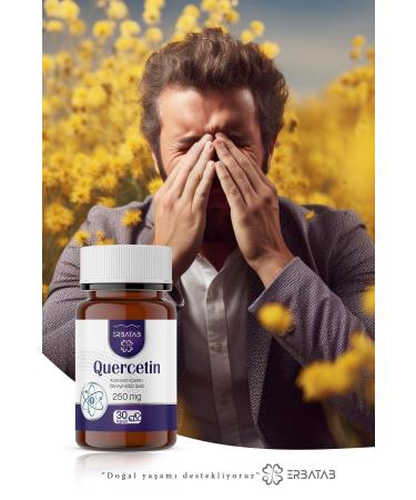 Erbatab Quercetin 30 Capsules - Buy Online on GoSupps.com