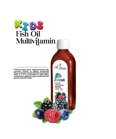 Dr. Clinic Fish Oil Multivitamin 150 ml Syrup