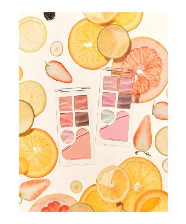 Romand Bare Layer Palette 02 Strawberry Mood Eyeshadow - Buy Online on GoSupps.com