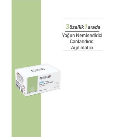 Cliniclab Pro+ Pure Hyaluronic Acid Meso Serum 6 ml x 2 pcs - Buy Online on GoSupps.com