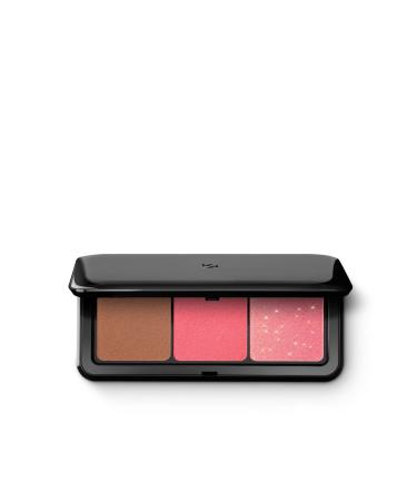 KIKO Blush-multi Finish Trio Blush & Bronzer Palette -03 - Pink