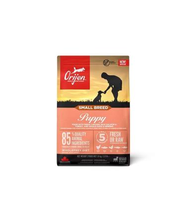 Orijen Puppy Small Breed Chicken Salmon and Turkey Meat Small Breed Puppy Food 1.8 Kg