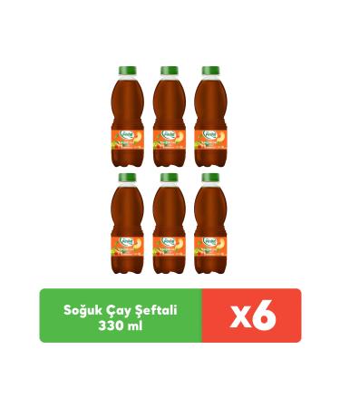 Pinar Iced Tea Peach 330 ml x 6 Pieces