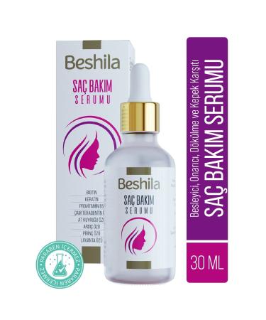 Beshila Repairing Hair Care Serum (KERATIN BIOTIN PROVITAMIN B5 PINE TURPENTINE JUNIPER HORSETAIL EXTRACT)
