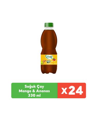 Pinar Iced Tea Mango & Pineapple 330 ml x 24 Pieces