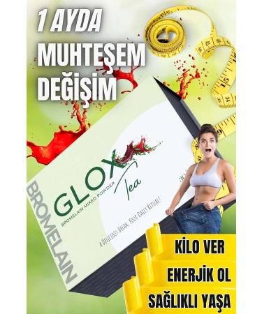 Herbal Detox Tea Rich in Bromelain Helps Regulate Fast and Metabolism 60 Pieces - Buy Online on GoSupps.com