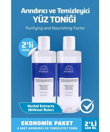 T JE BOTAN CAL Double Economic Purifying and Cleansing Face Tonic