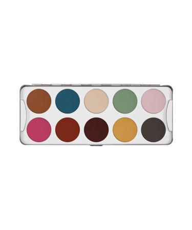 Kryolan Eye Shadow Palette 10 Colors