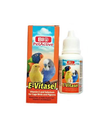 Bio PetActive Cage Birds Pigeon Heater Reproductive Egg Booster Vitamin E Selenium Bird Vitamin 30ml - Buy Online on GoSupps.com