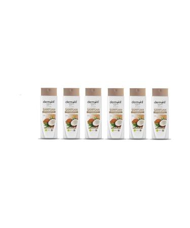 Dermokil Vegan Coconut Essence Shampoo 400 ml Set of 6