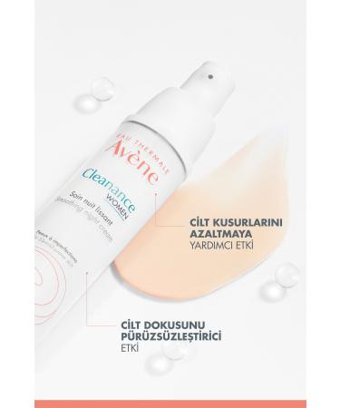 Avene Cleanance Woman Night Care Cream for Acne Prone Skin Reducing Scars and Imperfections 30 ml - Buy Online on GoSupps.com