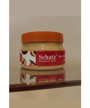 Schatz Peach Essence Face and Body Scrub 350 ml. Peach - Buy Online on GoSupps.com