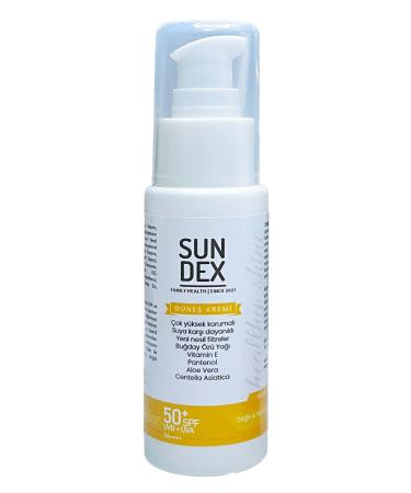 Sun Dex Family Health Since 2021 Healthy Shine SPF 50+ Face Sunscreen Oily and Combination Skin 50 ml - Buy Online on GoSupps.com