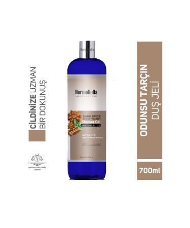 DERMOBELLA Dark Spice Woody Scented Shower Gel 700ml (Woody)