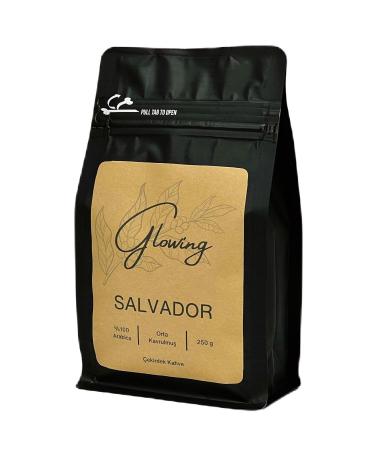 Glowing Salvador Medium Roast Coffee | 0 Arabica | 250 gr