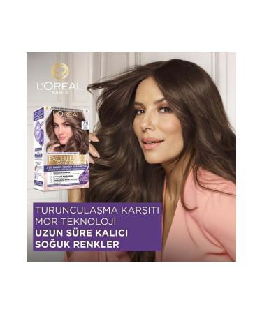 L'Oreal Paris L'Or al Paris Excellence Cool Creme 7.11 Extra Ash Blonde Hair Dye - Buy Online on GoSupps.com