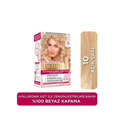 L'Oreal Paris L'Or al Paris Excellence Creme 10 Light Blonde Hair Dye