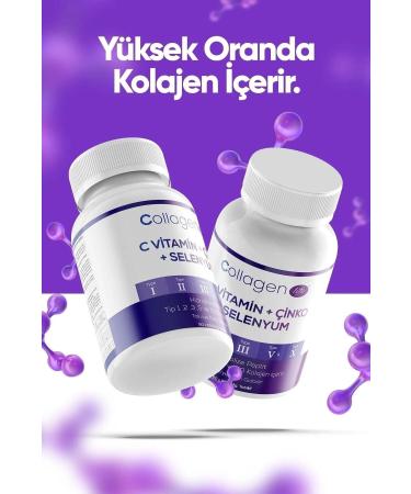 Collagen Life 5 Types Collagen Type 1 Type 2 Type 3 Type 5 Type 10 (Selenium Vitamin C and Zinc) 2 Li - Buy Online on GoSupps.com