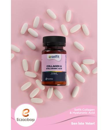 Selfit Collagen & Hyaluronic Acid 30 Tablets - Buy Online on GoSupps.com