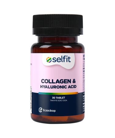 Selfit Collagen & Hyaluronic Acid 30 Tablets - Buy Online on GoSupps.com