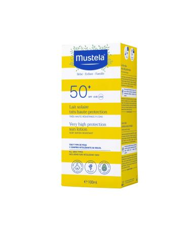 Mustela Spf50+ Very High Protection Factor Sun Lotion 200ml + Hydrabebe Body Lotion 100ml - Buy Online on GoSupps.com