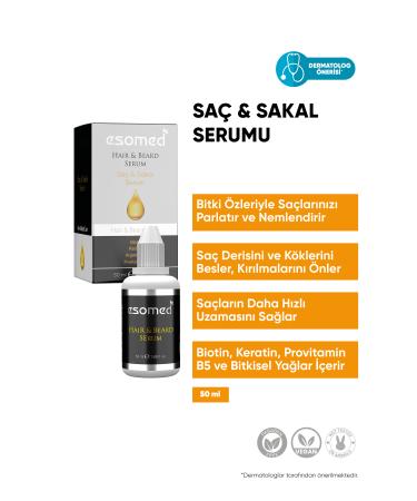 Esomed Anti-Hair Loss Hair and Hair Growth Herbal Hair Serum