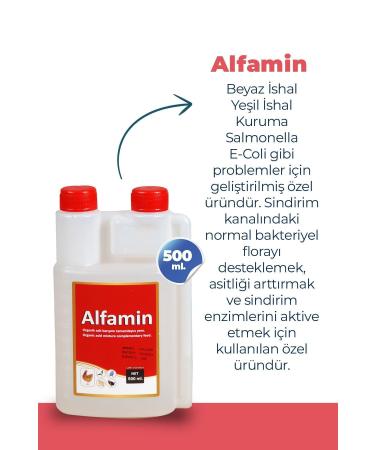 ALFAM N Poultry Diarrhea Product for Birds 500 Ml - Buy Online on GoSupps.com