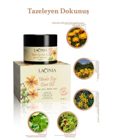 Lacinia Under Eye Care Gel 45 ml - Buy Online on GoSupps.com