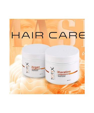 TOTEX Hair Care Mask | Moisturizing and Shine | Hair Nourishing Keratin 500 ml - Buy Online on GoSupps.com