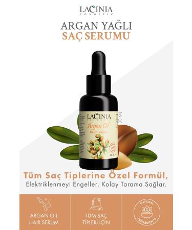 Lacinia Argan Oil Hair Serum 30 ml