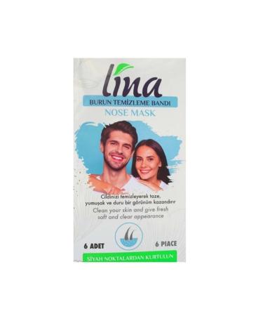 Lina L NA NOSE CLEANING STRIP FOR BLACK SPOTS 6 PIECE PACK X 6 - Buy Online on GoSupps.com