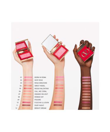 Valentino Eye2Cheek - Blush For Eyes And Cheeks Multi-Purpose Creamy Powder Blush Or Eyeshadow (3.6 g) - Buy Online on GoSupps.com