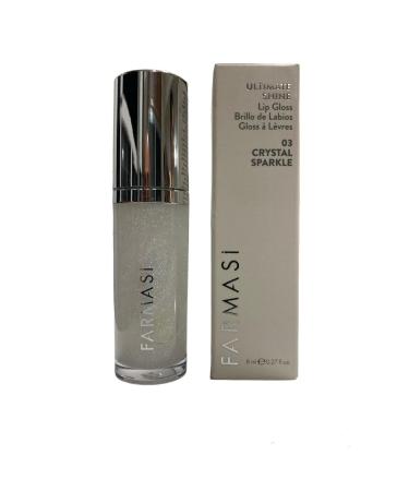 Farmasi Lip Glos Lipstick (03 Crystal Sparkle) 8ml