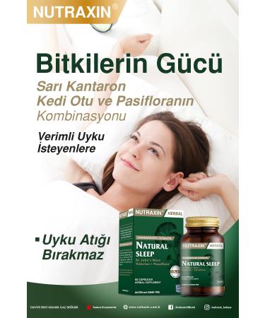 Nutraxin 2 Pieces Nutraxin Natural Sleep(sleep-problem) 60 Pieces Capsules - Buy Online on GoSupps.com