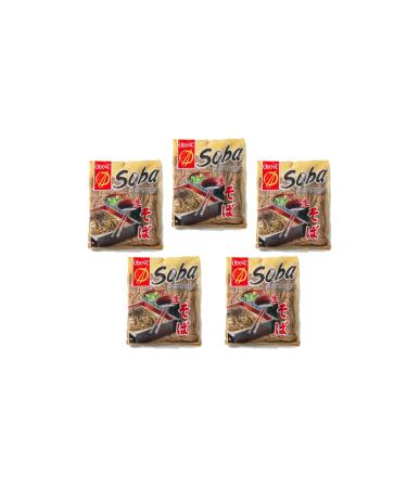 Koza Orient Foods Japanese Style Soba Noodles 180 gr Set of 5