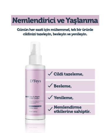 Dfeys Moisturizing and Anti-Aging Night and Day Cream 50ml - Buy Online on GoSupps.com