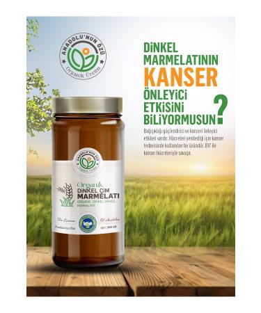 the essence of anatolia organic production ORGANIC DINKEL GRASS MARMELAT''360gr'' - Buy Online on GoSupps.com