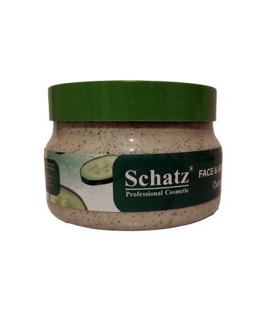 Schatz Cucumber Antioxidant Face and Body Scrub 350 ml. Cucumber - Buy Online on GoSupps.com